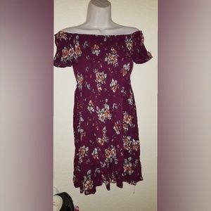 Ambiance Off the Shoulder Floral Dress